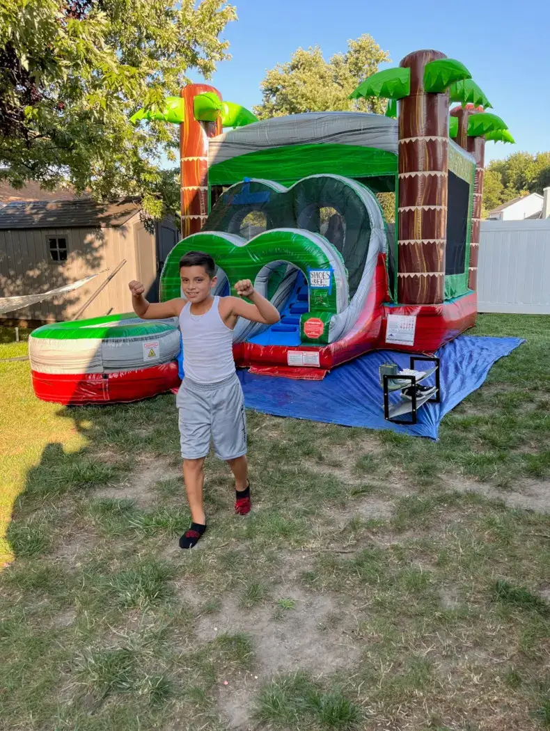 Bounce House U Rentals Red Tropical